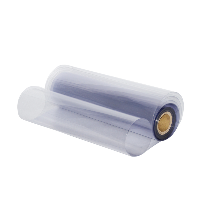 100 microni rigid PVC din plastic transparent film în role pentru imprimare