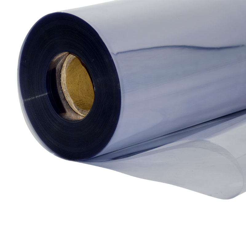Foaie de plastic transparent de 1 mm din PVC rigid pentru termoformare