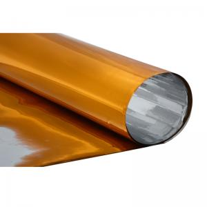 Glossy PVC de aur din argint de plastic 0.6mm