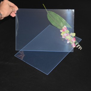 Vânzare fierbinte Foaie din plastic transparent transparent de 1 mm din plastic transparent pentru tăiere cu laser