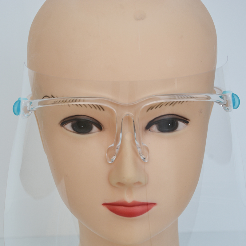 Ochelari de protecție de siguranță specială pentru restaurant anti-ceață, scut de protecție a feței cu 10 scuturi