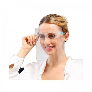 Ochelari de protecție a feței reutilizabili anti ceață Protecție ochelari de protecție a feței Facial Scut din plastic cu ochelari