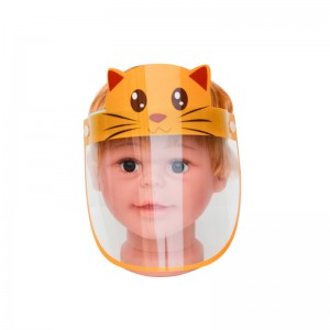 OEM Wholesale Fashion Safety Reutilizabil Clear Plastic Kids Face Shield