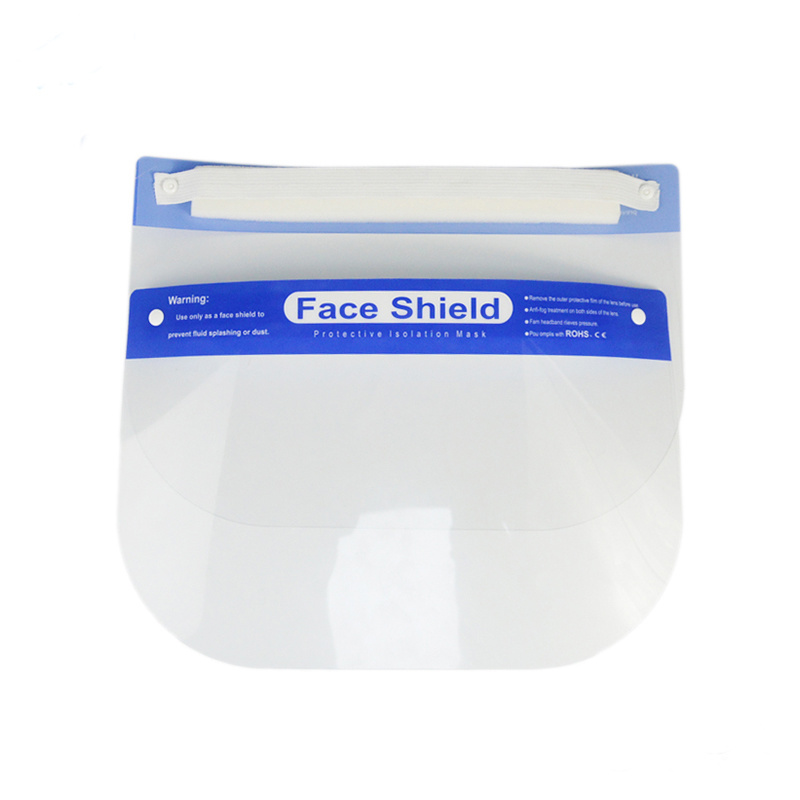 Echipament de siguranță anti-ceață Izolare personalizată Burete din plastic Scut facial